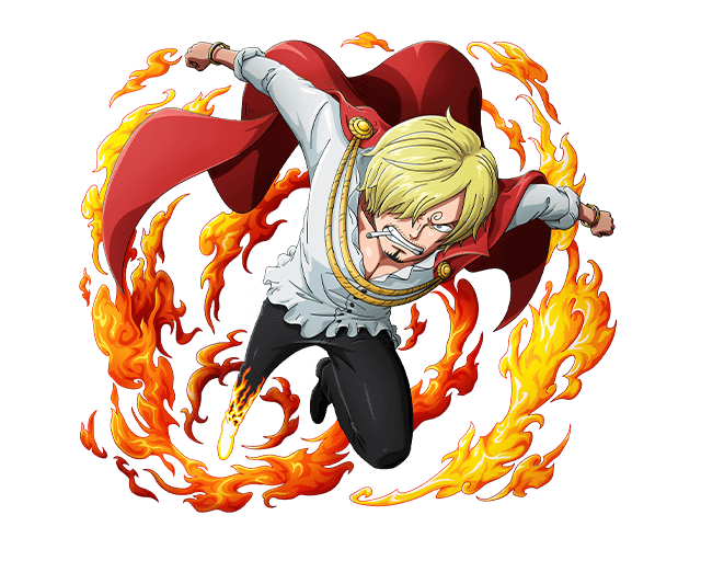 sanji-flames